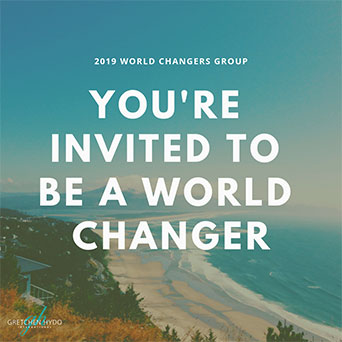 You're invited to be a world changer